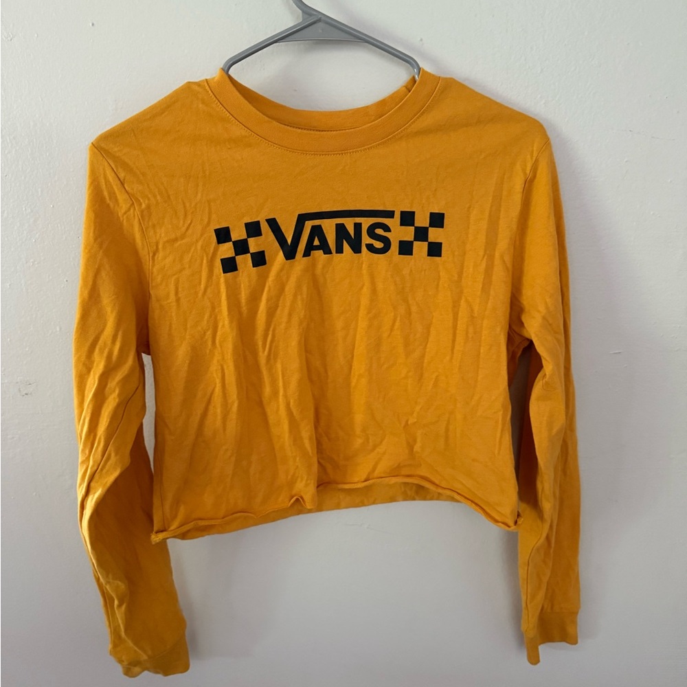 Vans Women’s Yellow Long Sleeve Shirt